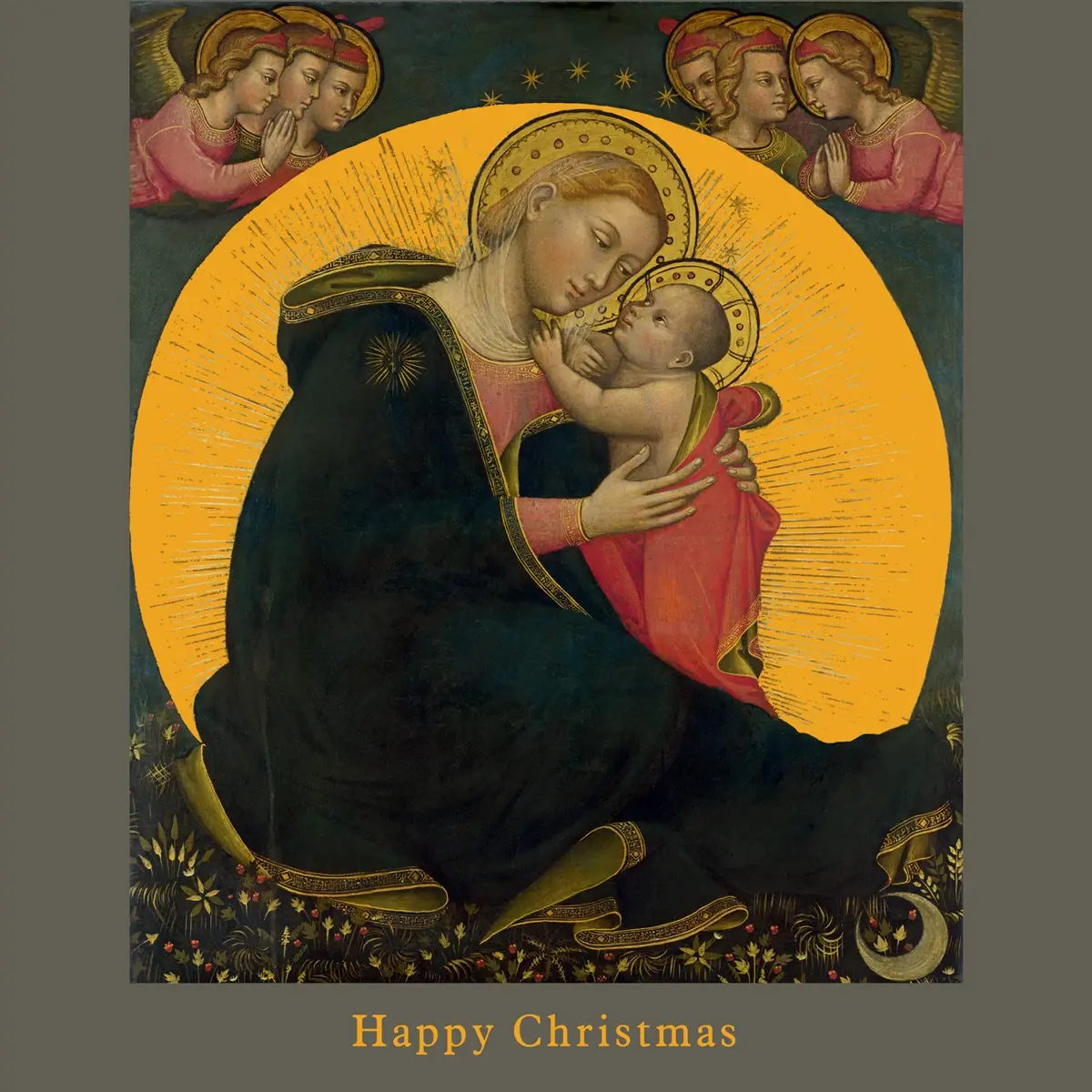 The Madonna of Humility by Lippo di Dalmasio, c1390