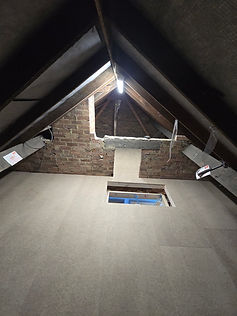 Loft hatch boarded