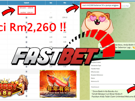 Taniah Boss Menang Besar Rm2,260.00 Dalam Game PUSSY888