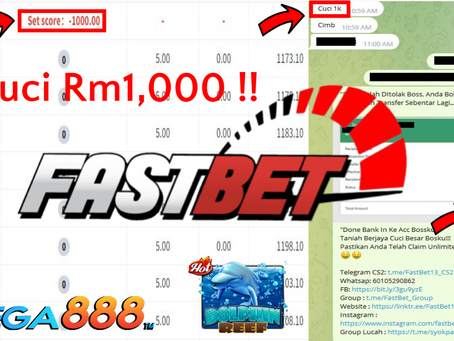 Taniah Boss Menang Besar Rm1,000.00 Dalam Game MEGA888