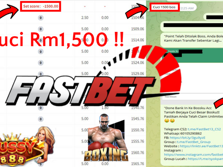 Taniah Boss Menang Besar Rm1,500.00 Dalam Game PUSSY888