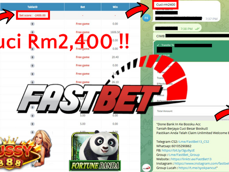 Taniah Boss Menang Besar Rm2,400.00 Dalam Game PUSSY888