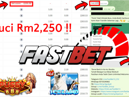 Taniah Boss Menang Besar RM2,250.00 Dalam Game PUSSY888
