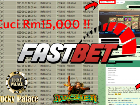 Taniah Boss Menang Besar RM15,000.00 Dalam Game LUCKY PALACE
