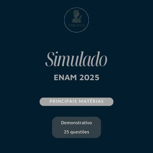 Amostra Simulado 2 ENAM (25 questões)