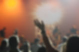 Scène de foule au concert