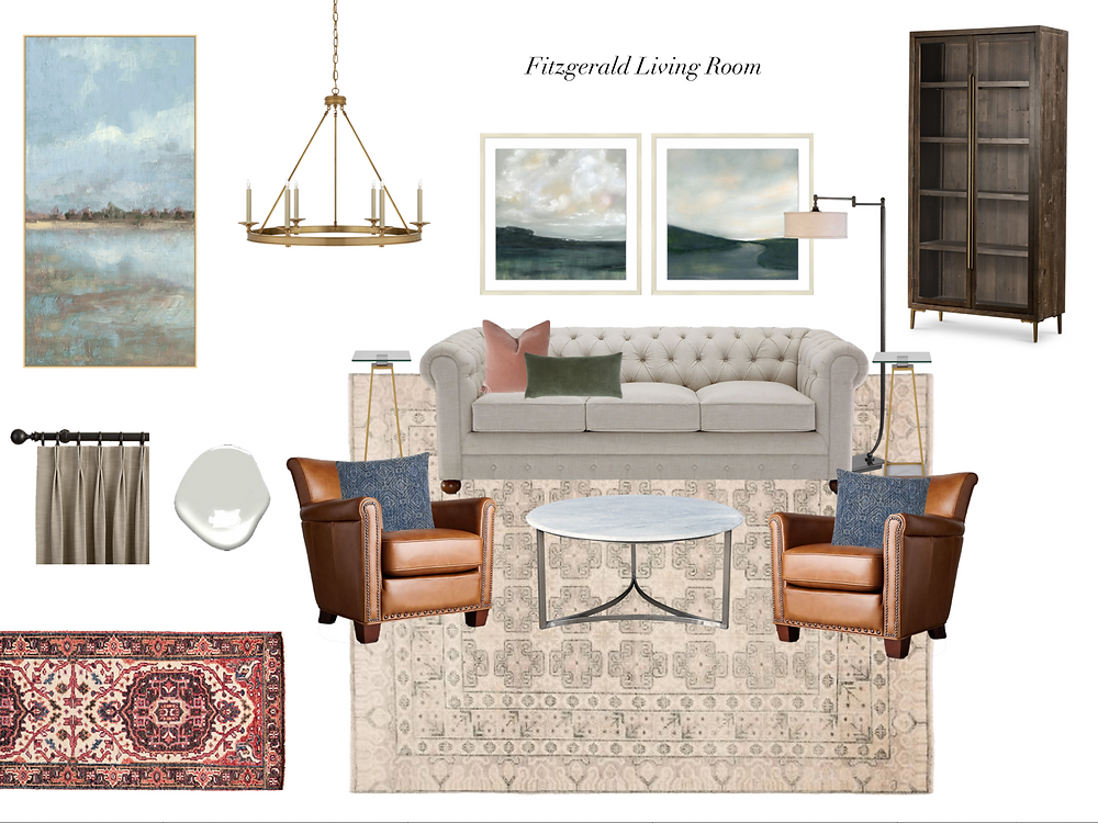 living room design by lauren figueroa