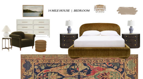 A Virtual Bedroom Re-Design for a Day Session Client