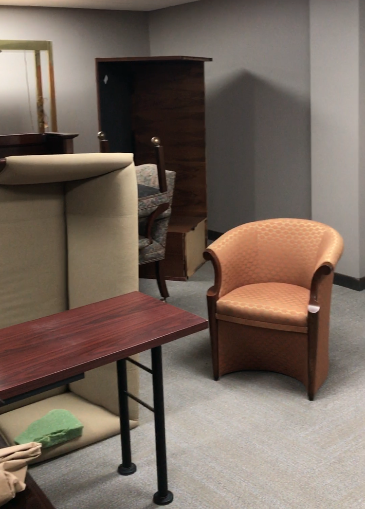 A before shot of the office space in the Grand Amway Plaza.