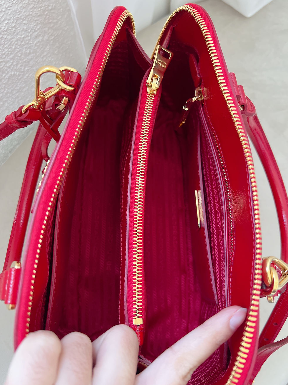 Thumbnail: Prada Saffiano Handbag