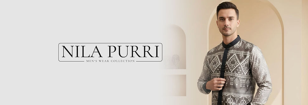 Men's Wear Collection by Nila Purri