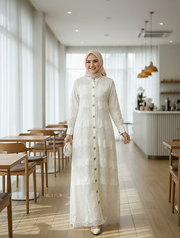 _This white lace dress is made for those who adore classic beauty with a modern touch.#nil
