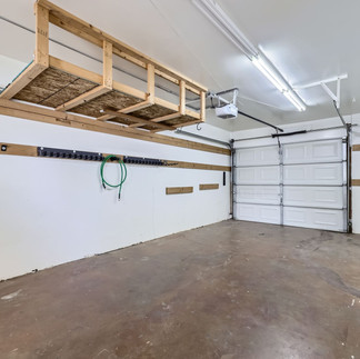 Attached garage