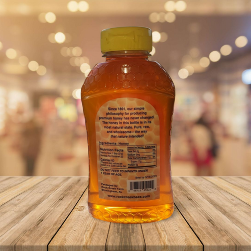 Local Wildflower Honey in Squeeze Bottle | Rock Creek Farm