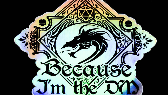 I'm the DM Sticker (Holo)