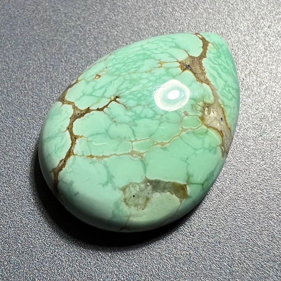 Thumbnail: Antelope Hill Mine Natural Variscite Cabochon