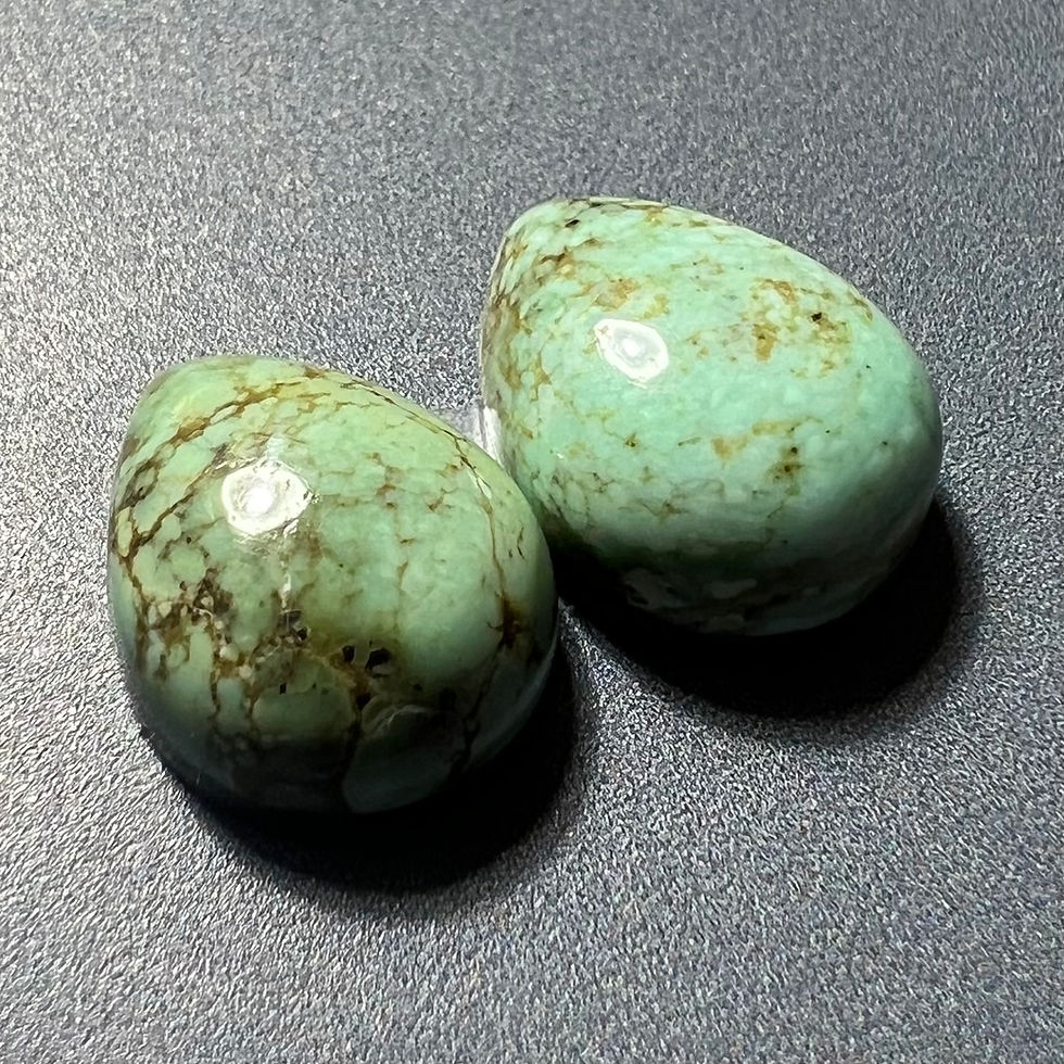 Thumbnail: Antelope Hill Mine Natural Variscite Cabochons