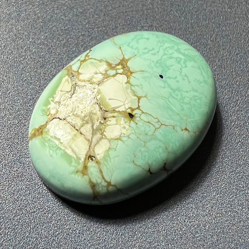 Thumbnail: Antelope Hill Mine Natural Variscite Cabochon