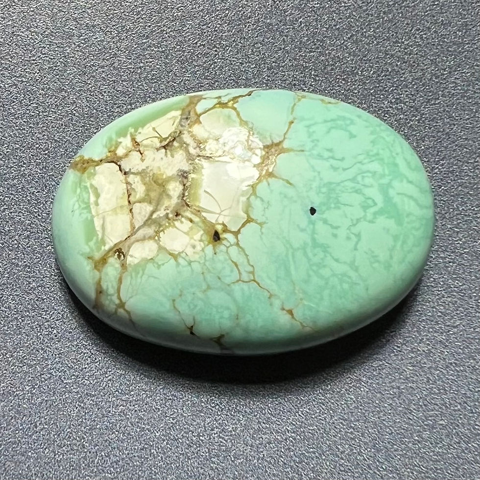Thumbnail: Antelope Hill Mine Natural Variscite Cabochon