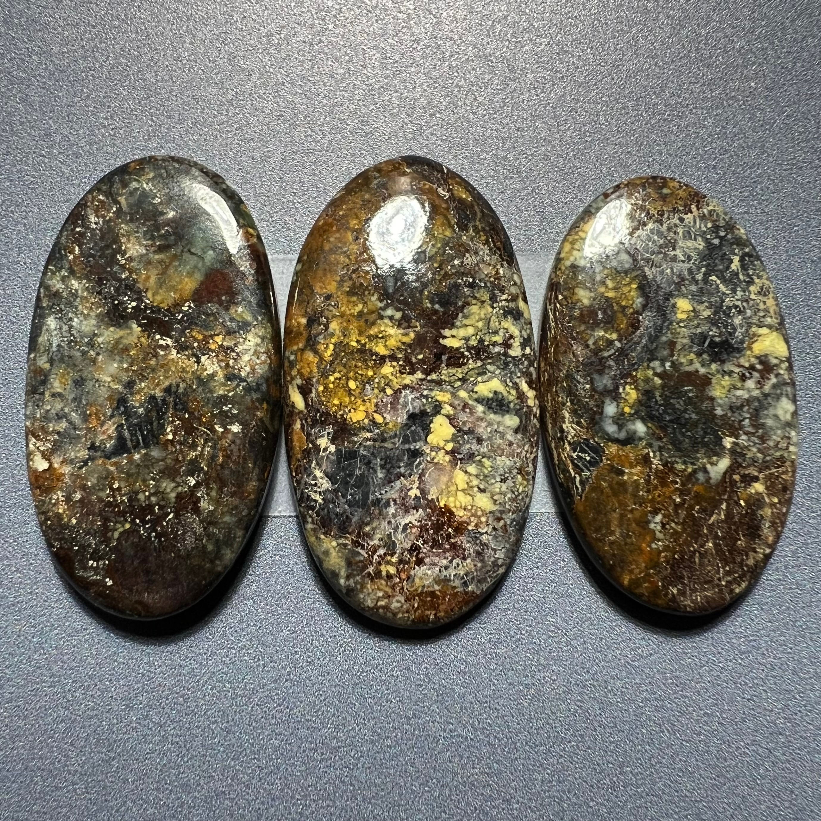 Blazing Star Mine Natural Alunite Cabochon Set