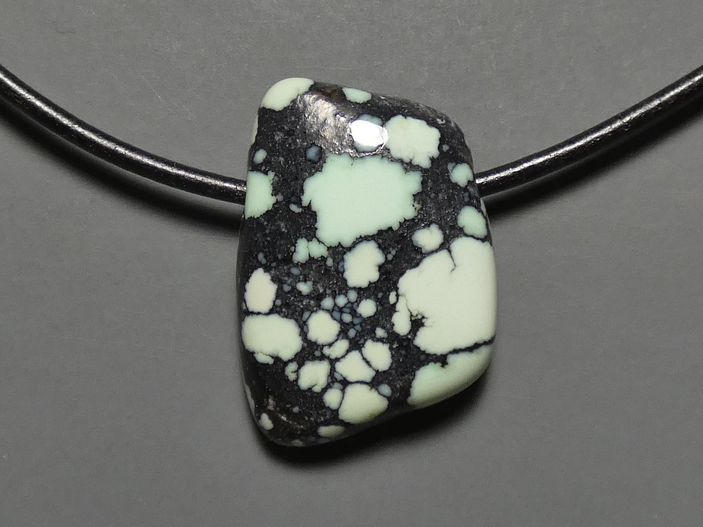 Poseidon Mine Variscite Focal Bead