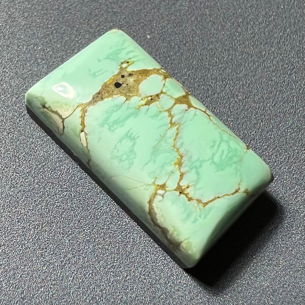 Thumbnail: Antelope Hill Mine Natural Variscite Cabochon
