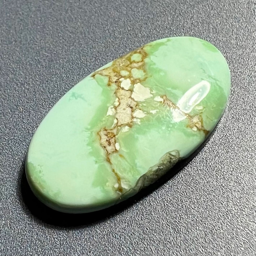 Thumbnail: Antelope Hill Mine Natural Variscite Cabochon