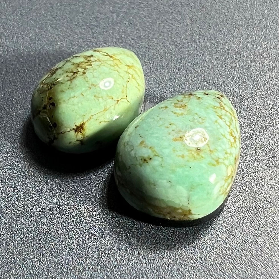 Thumbnail: Antelope Hill Mine Natural Variscite Cabochons