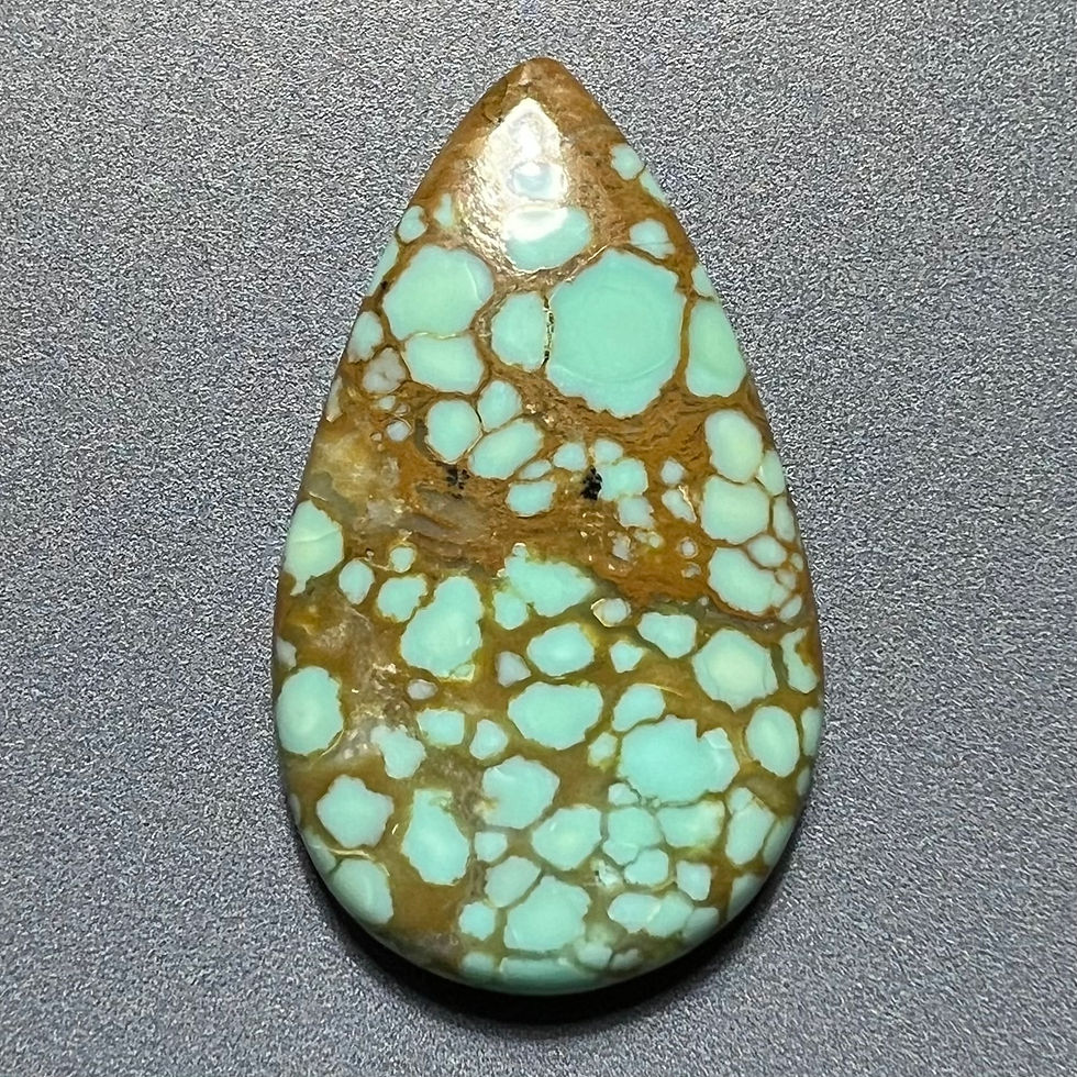 Thumbnail: Supernova Mine Turquoise Cabochon, Stabilized