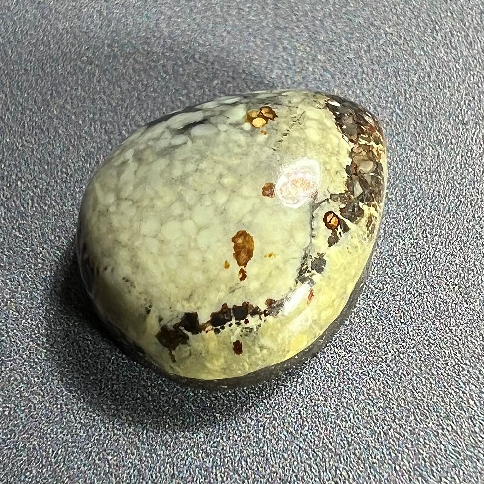 Thumbnail: Lone Eagle Mine Natural Variscite Cabochon