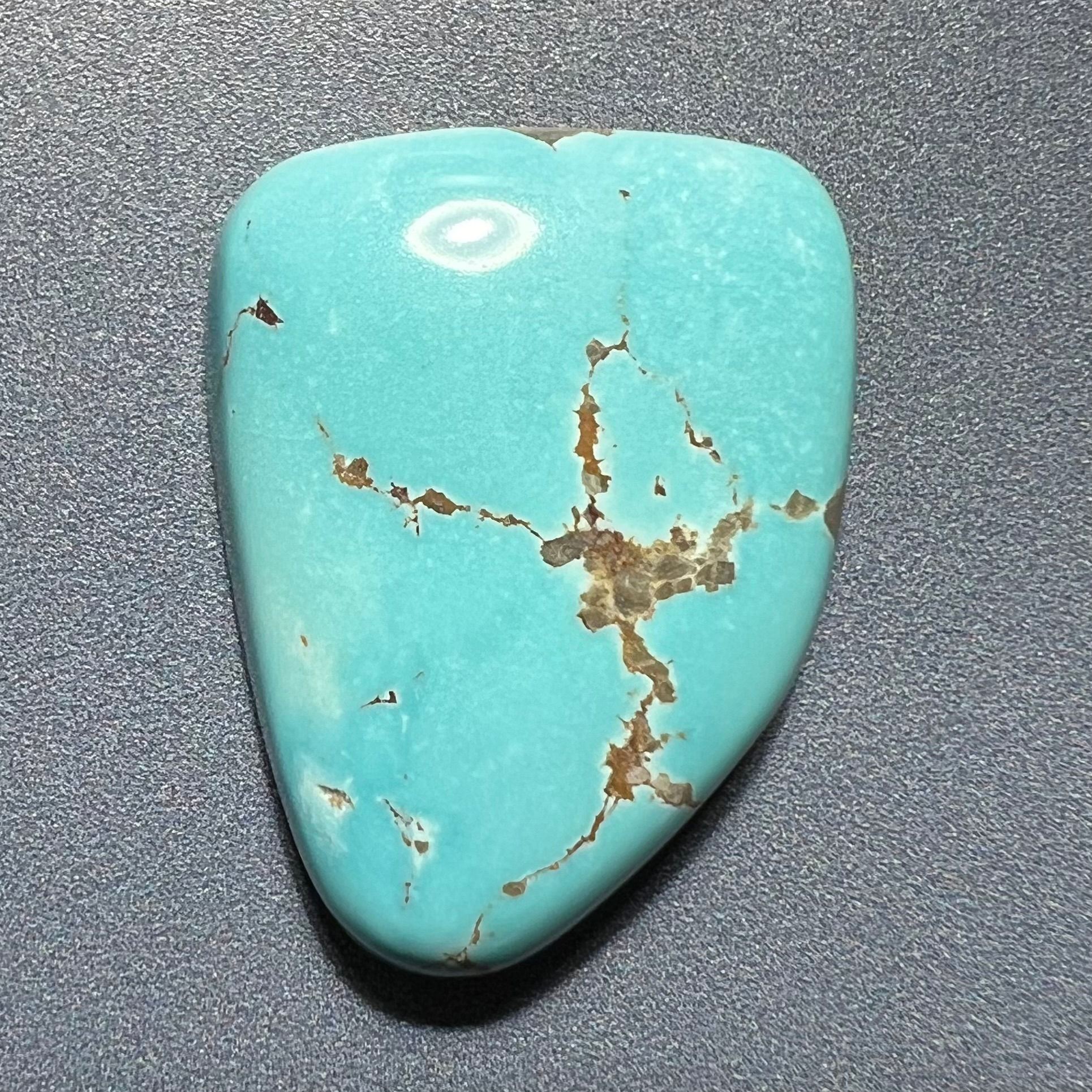 Supernova Mine Natural Turquoise Cabochon