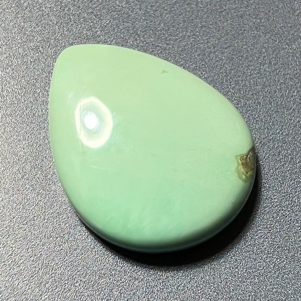 Thumbnail: Roadrunner Mine Natural Variscite Cabochon