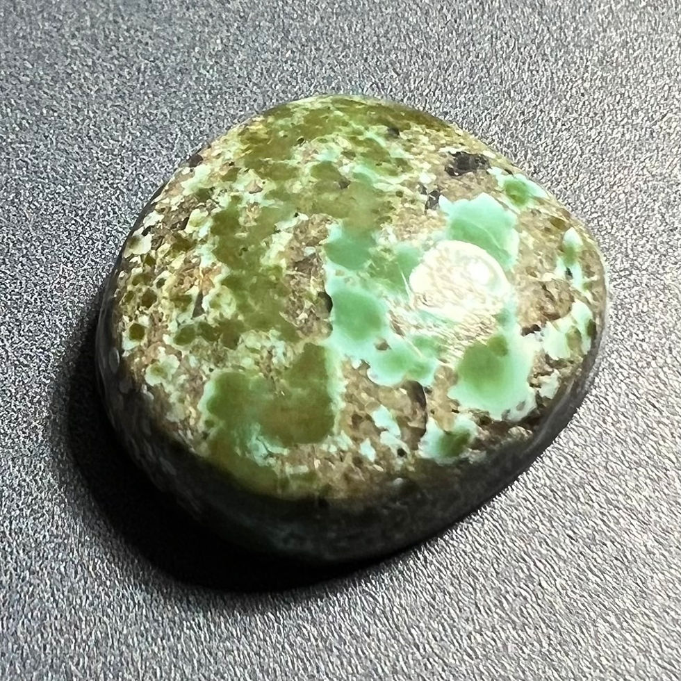 Thumbnail: Ocean Dreams Mine Natural Turquoise Cabochon