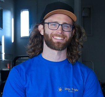 Founder and owner of Shine Bright Fitness Brandon Olson