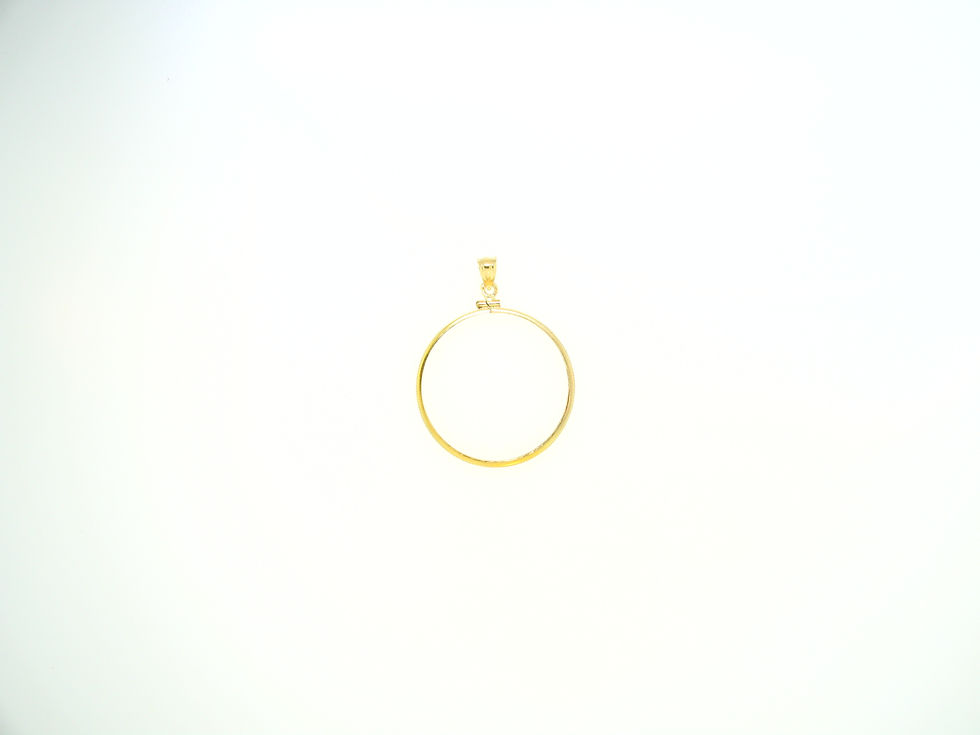 1 Ounce Krugerrand 14Kt Yellow Coin Frame