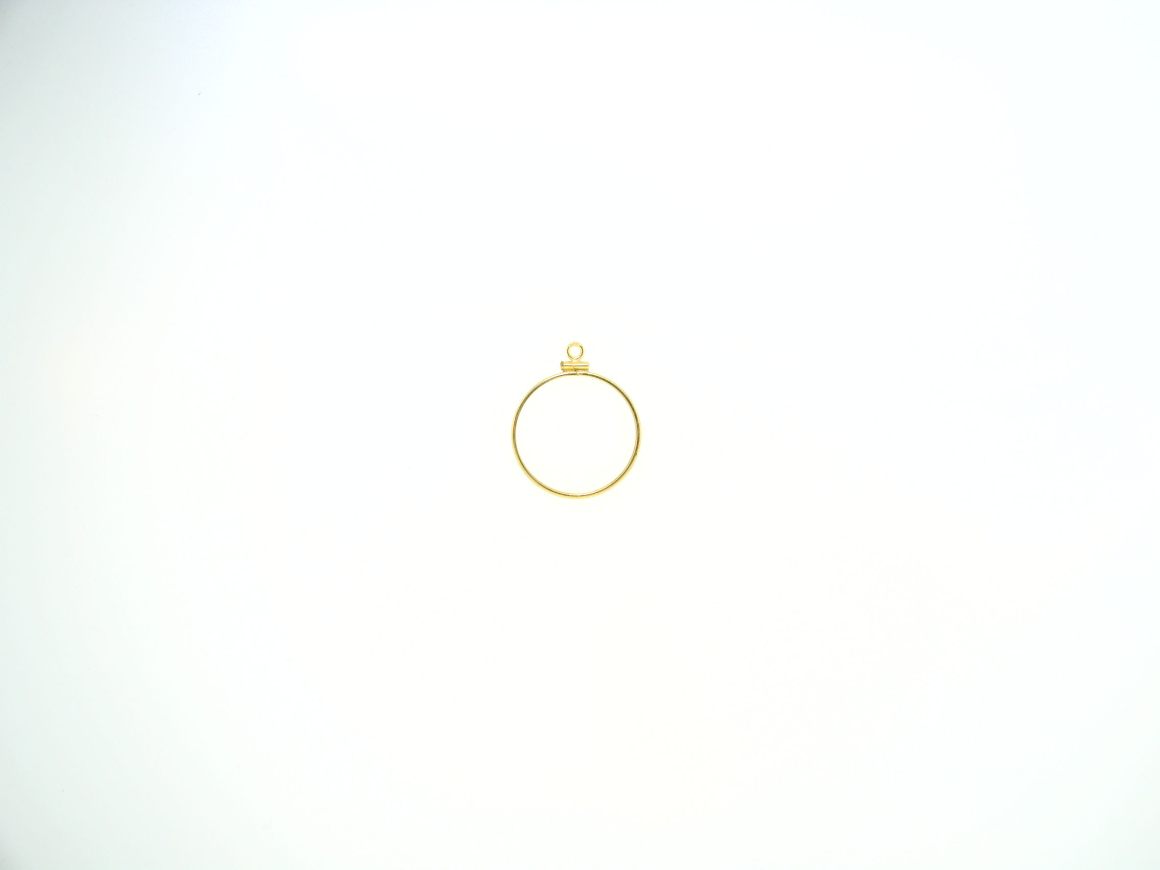 Maple Leaf Half Ounce 14Kt Yellow Coin Frame