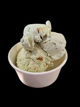 Key lime ice cream by Waters Edge Chocolate Company served at The Seafood Place Tullahoma