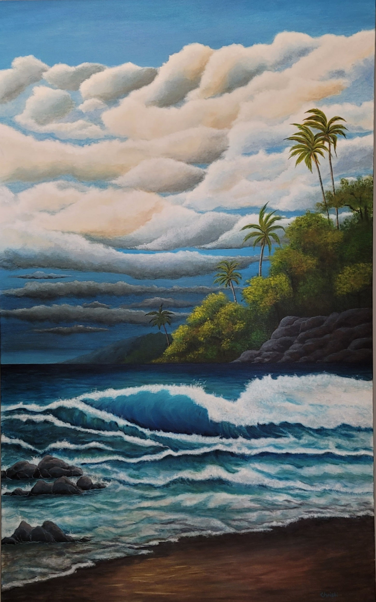 Majestic Tropics (30X48)