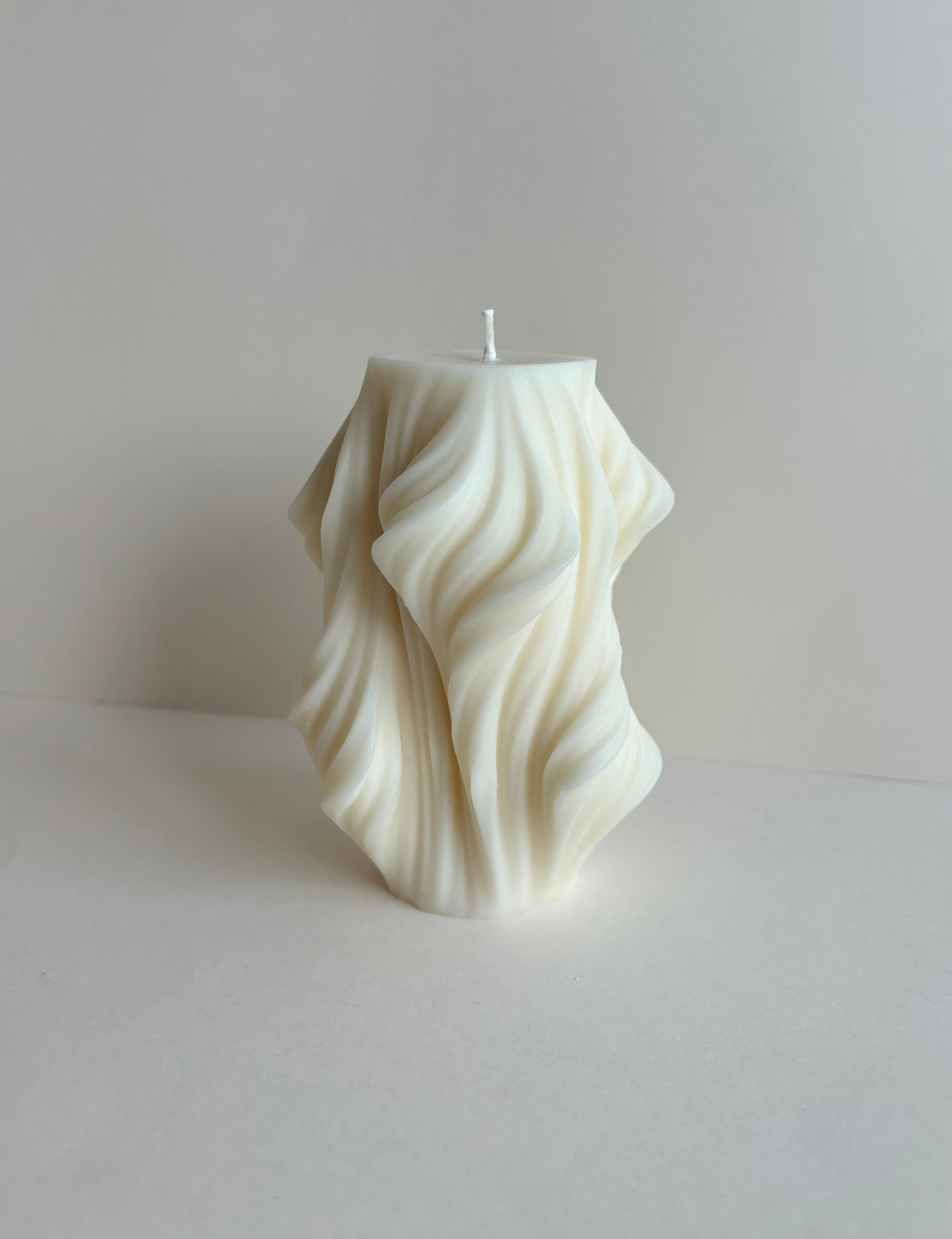 Bougie Drapé Lunéa Candle en cire de soja