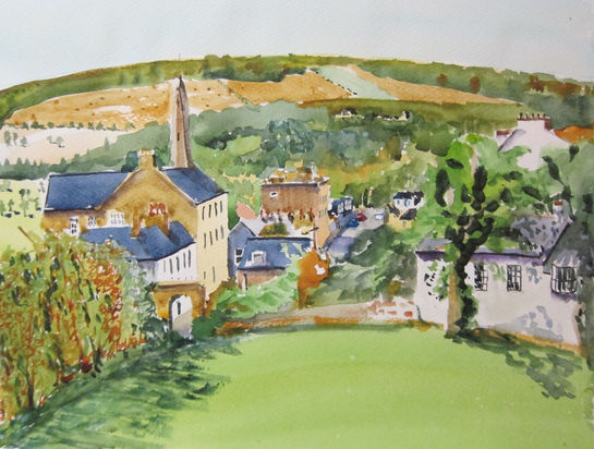 Banfff from the Castle