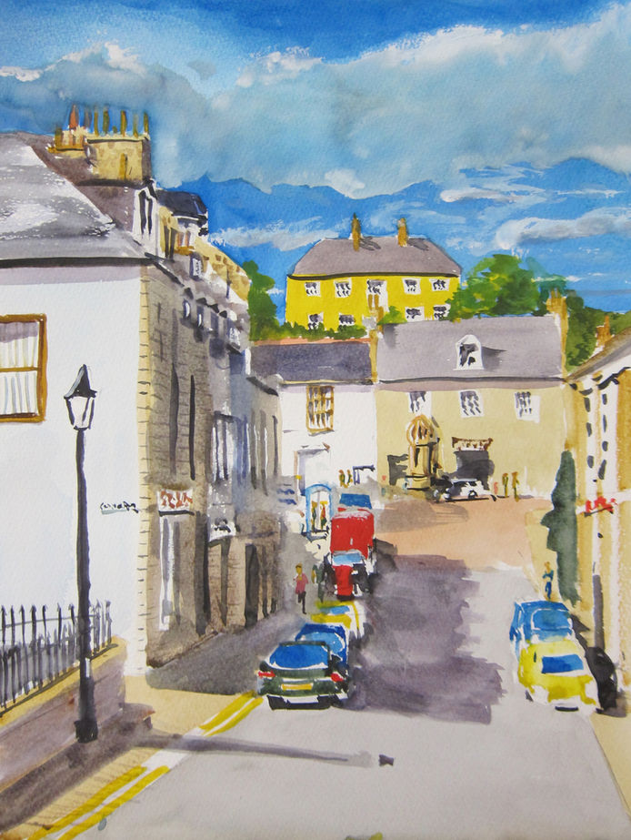 Banff Castle from Low Street