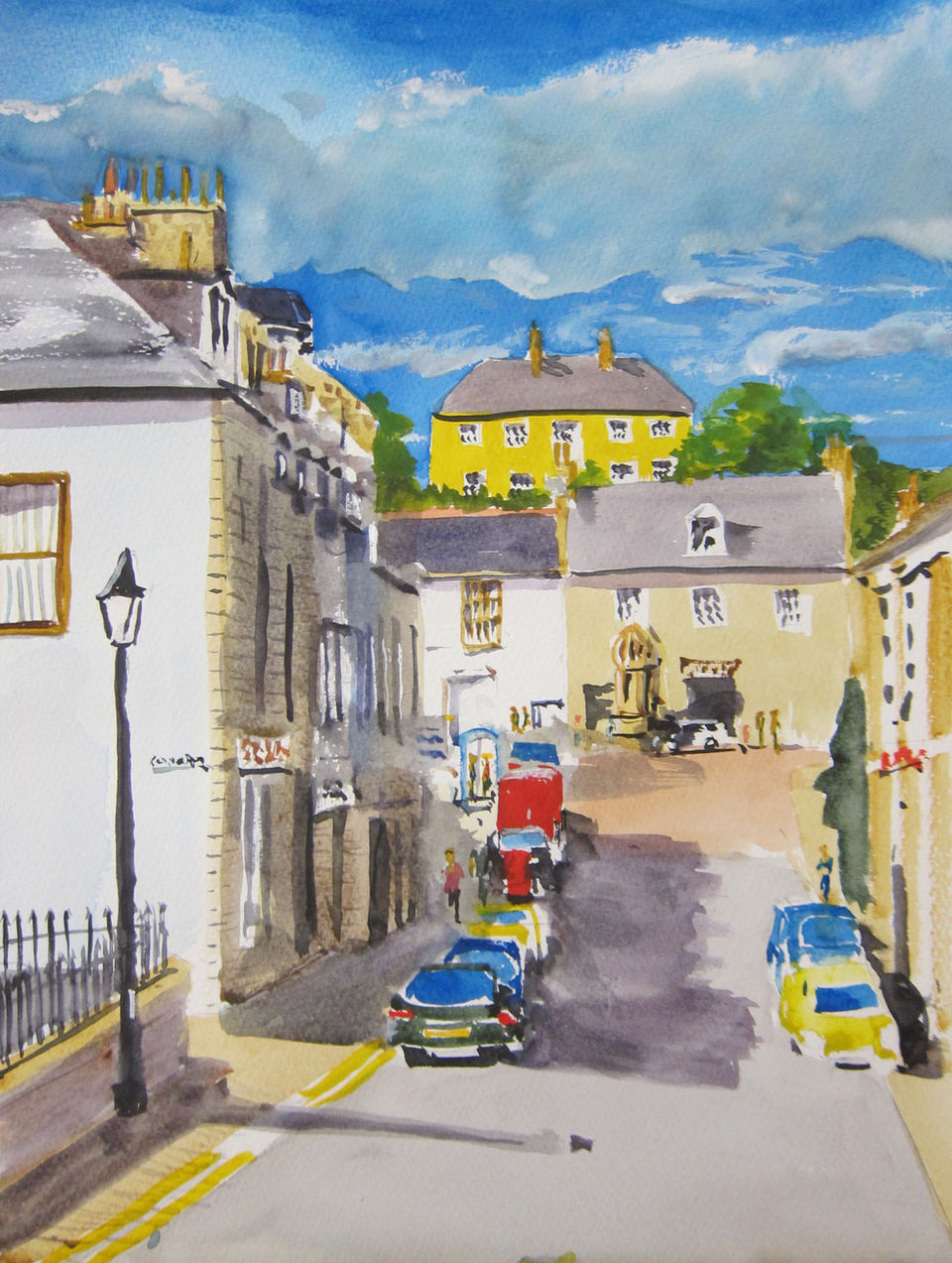 Banff Castle from Low Street