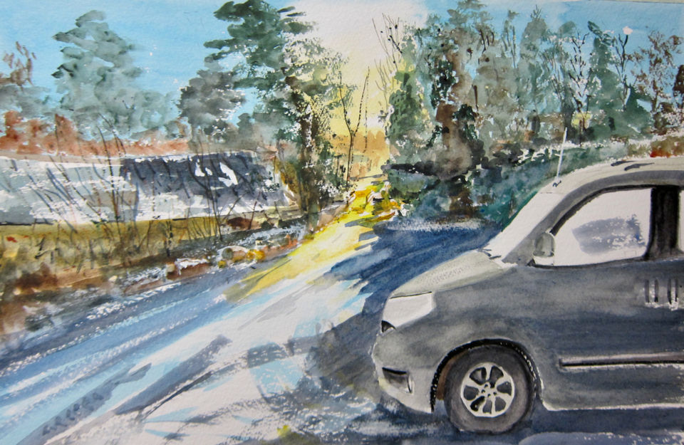 Frosty Car