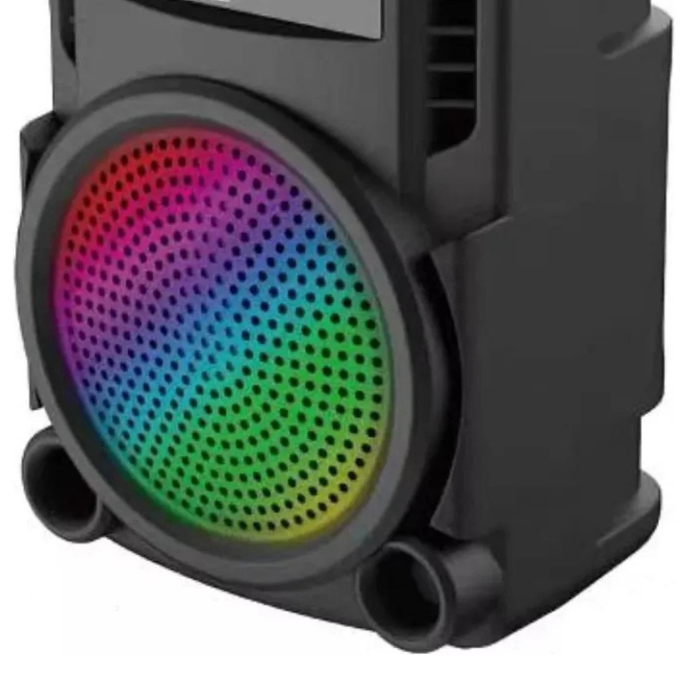Thumbnail: Portable Bluetooth Sound Box with LED USB FM Radio and SD Musica