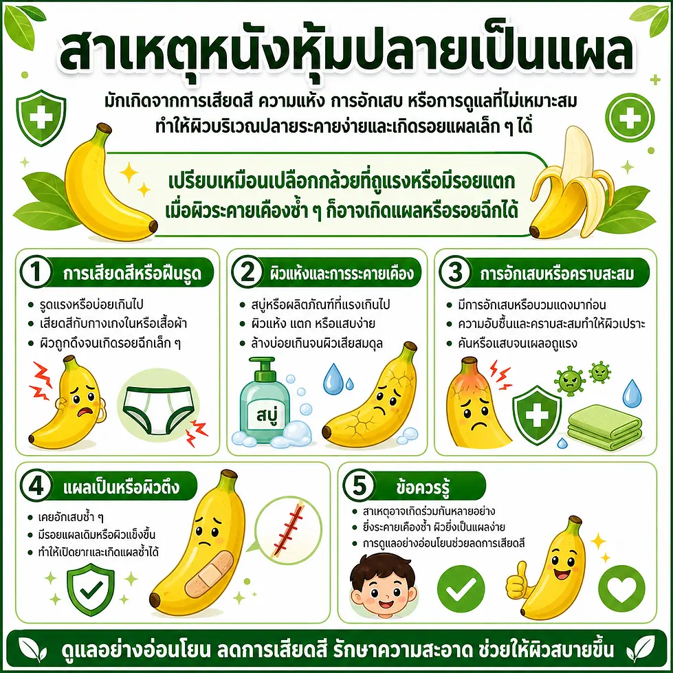 หนังหุ้มปลายเป็นแผล.webp