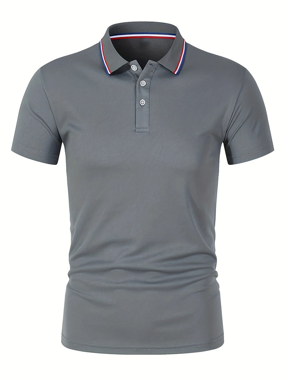 Thumbnail: 2025 Hot Sale Men's Summer Casual Breathable Comfortable Polo Shirt Men's Solid 