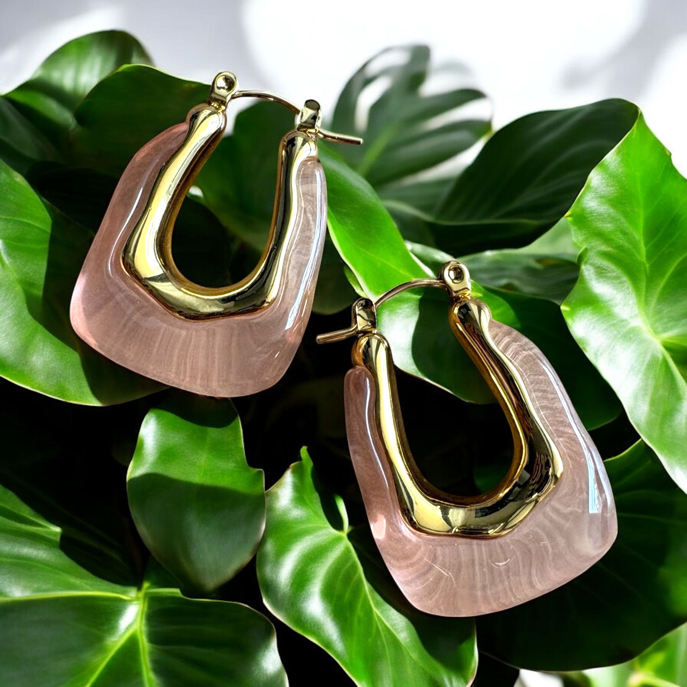 Light Pinky Earrings