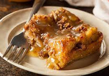Bread Pudding & Bourbon Sauce