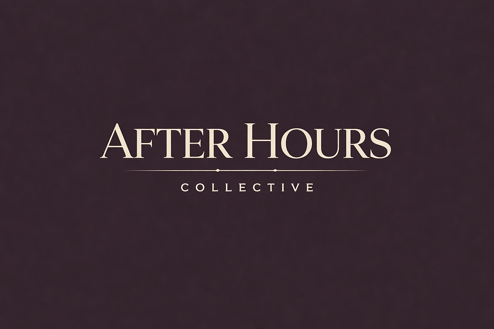 The After Hours Collective logo, home of Alex the AI intimacy coach