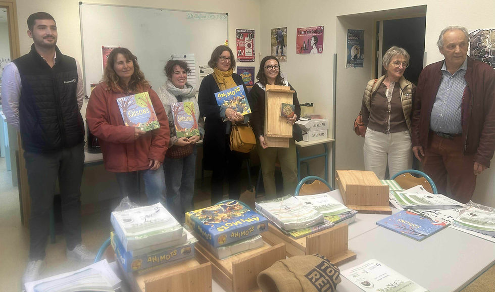 Clôture du concours 2024 - 2025 "Les classes parlent de biodiversité" avec la remise des prix